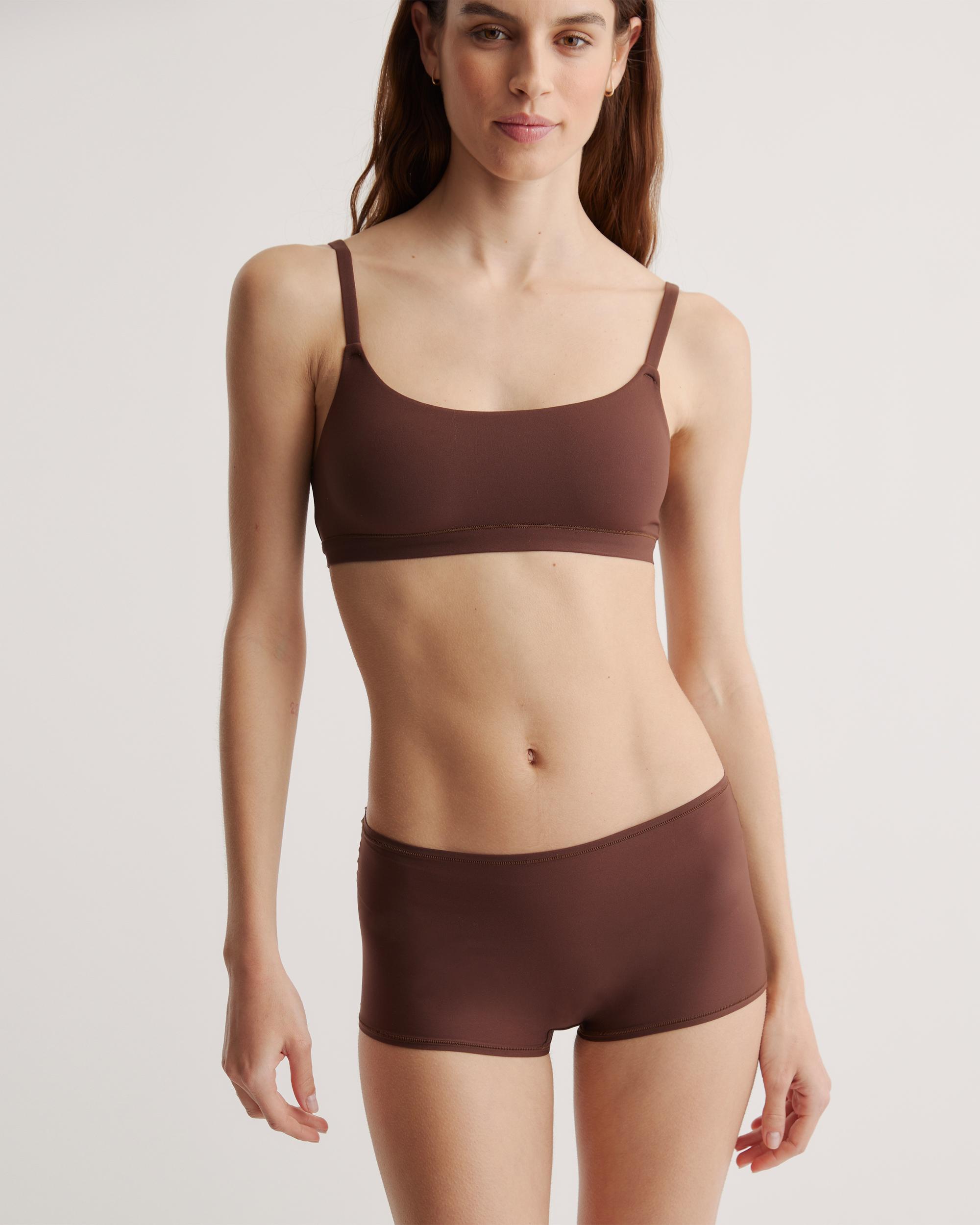 Quince | Women's Second Skin Boyshort Nylon/Spandex Product Image
