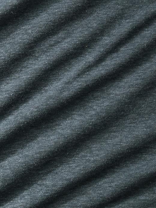 Getaway Linen Blend V-Neck Tee Product Image