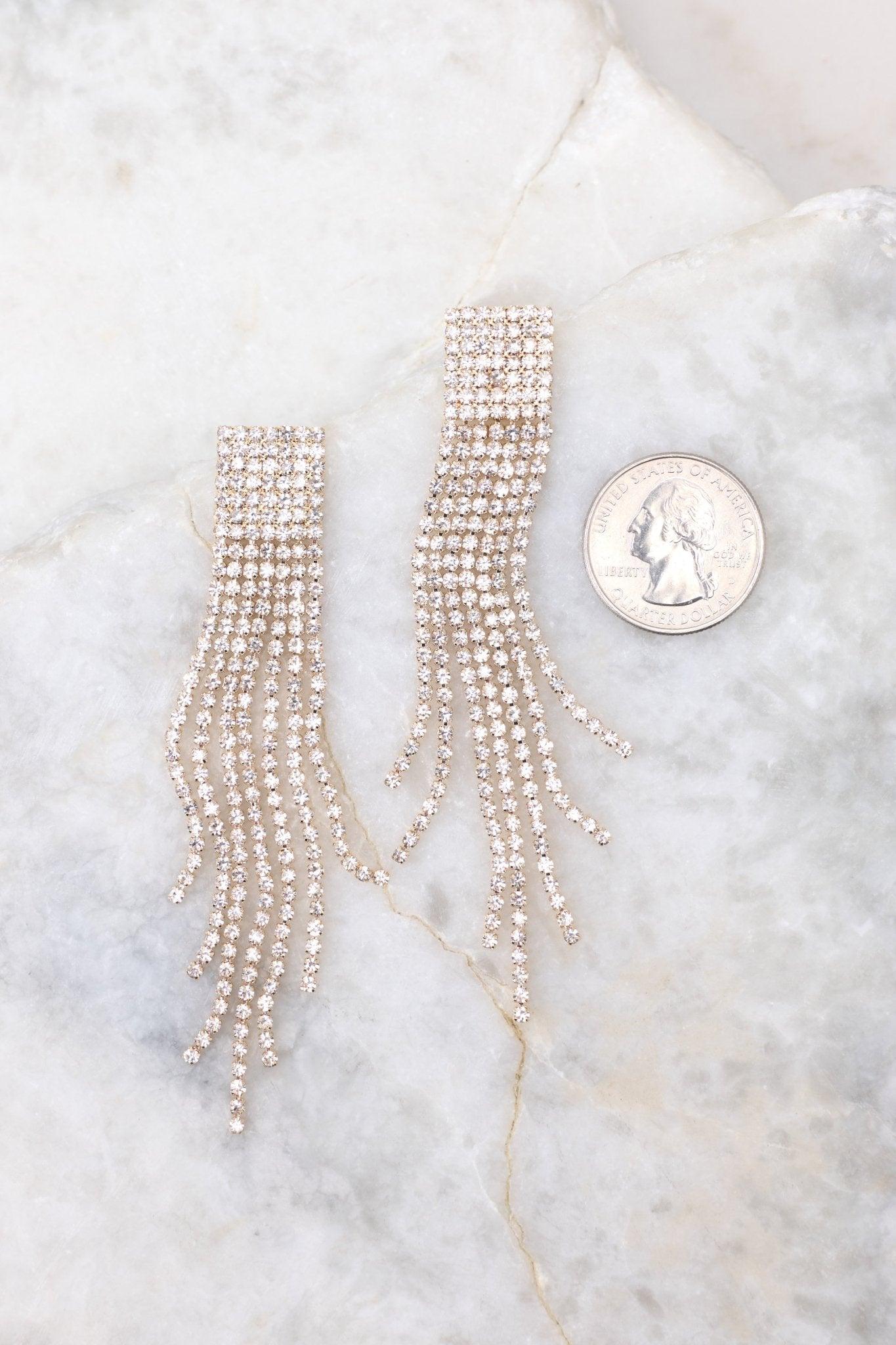 Practicing Iconic Gold Earrings Product Image