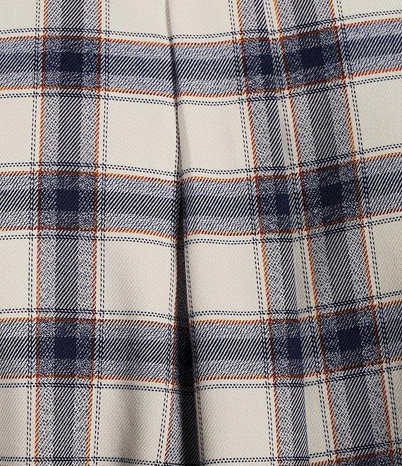 Rowm Long Sleeve Jaspe Medium Plaid Button Down Shirt Product Image