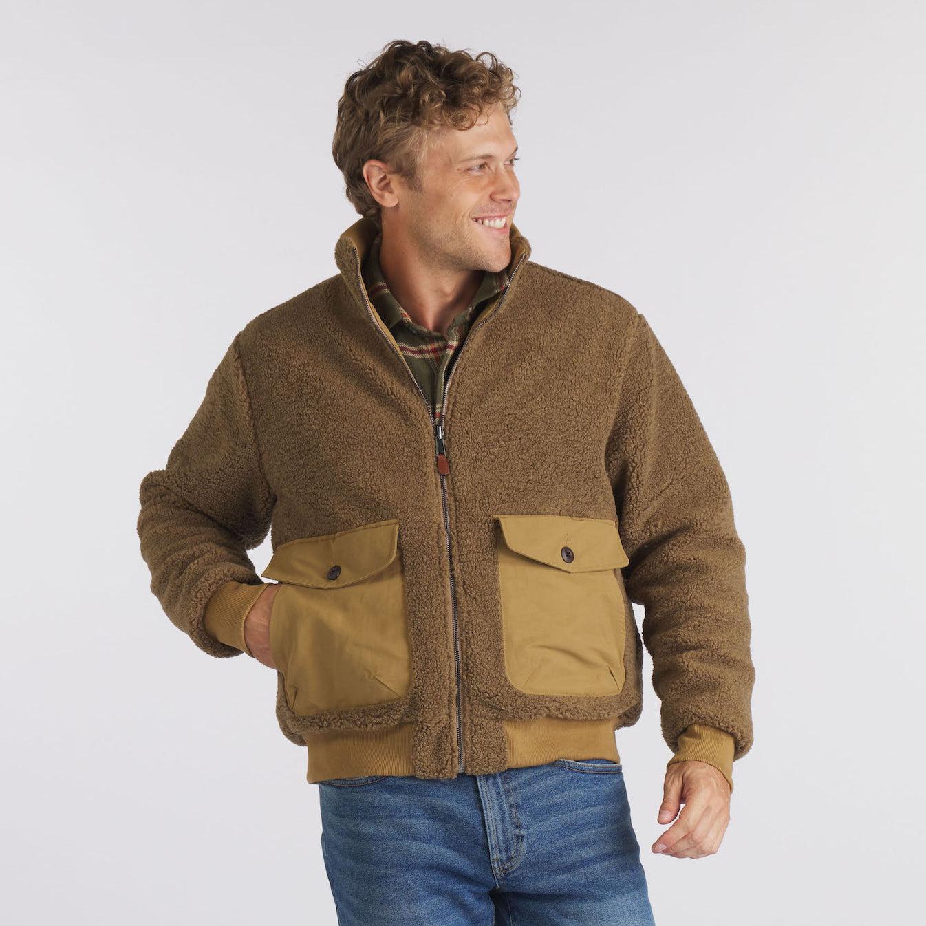 Sherpa Reversible Full Zip Jacket  - Canteen Product Image