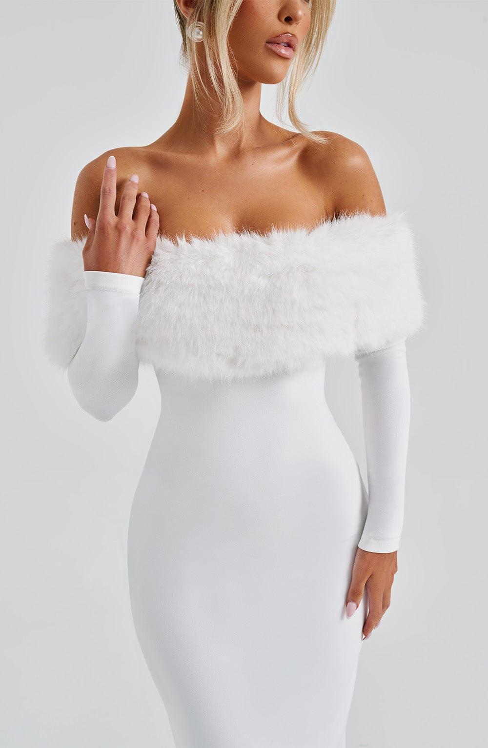 Vittoria Midi Dress - Ivory Product Image