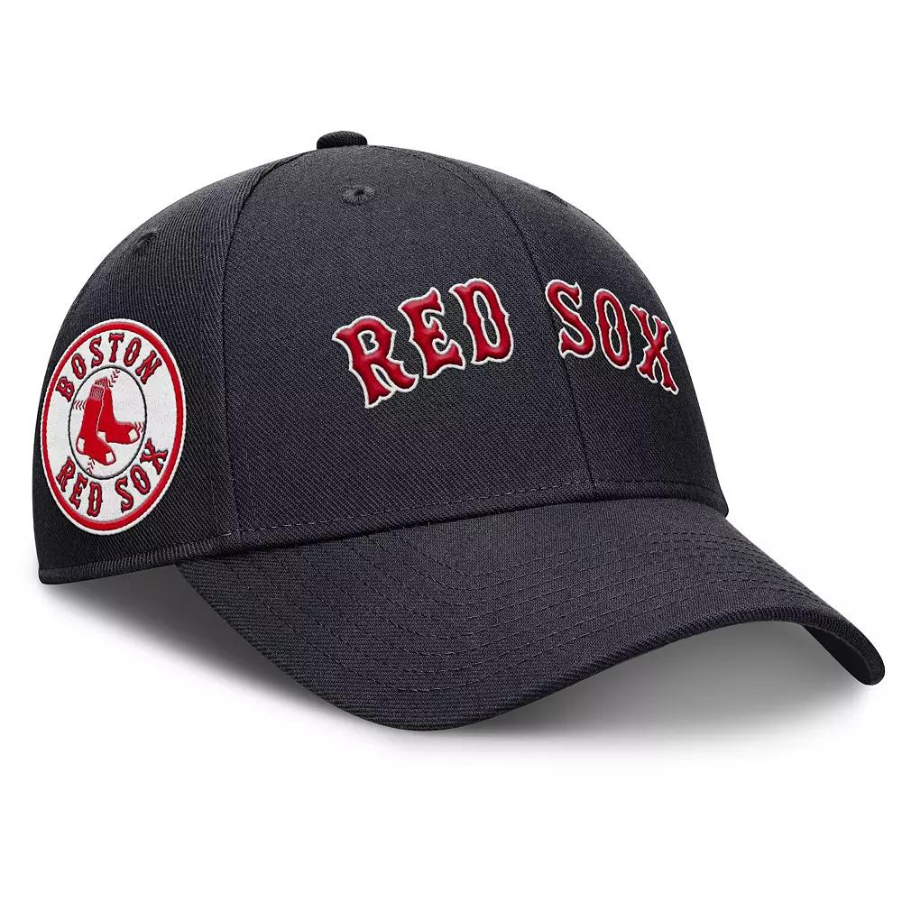 Men's Nike Navy Boston Red Sox Rise Gaberdine Adjustable Hat,  Product Image