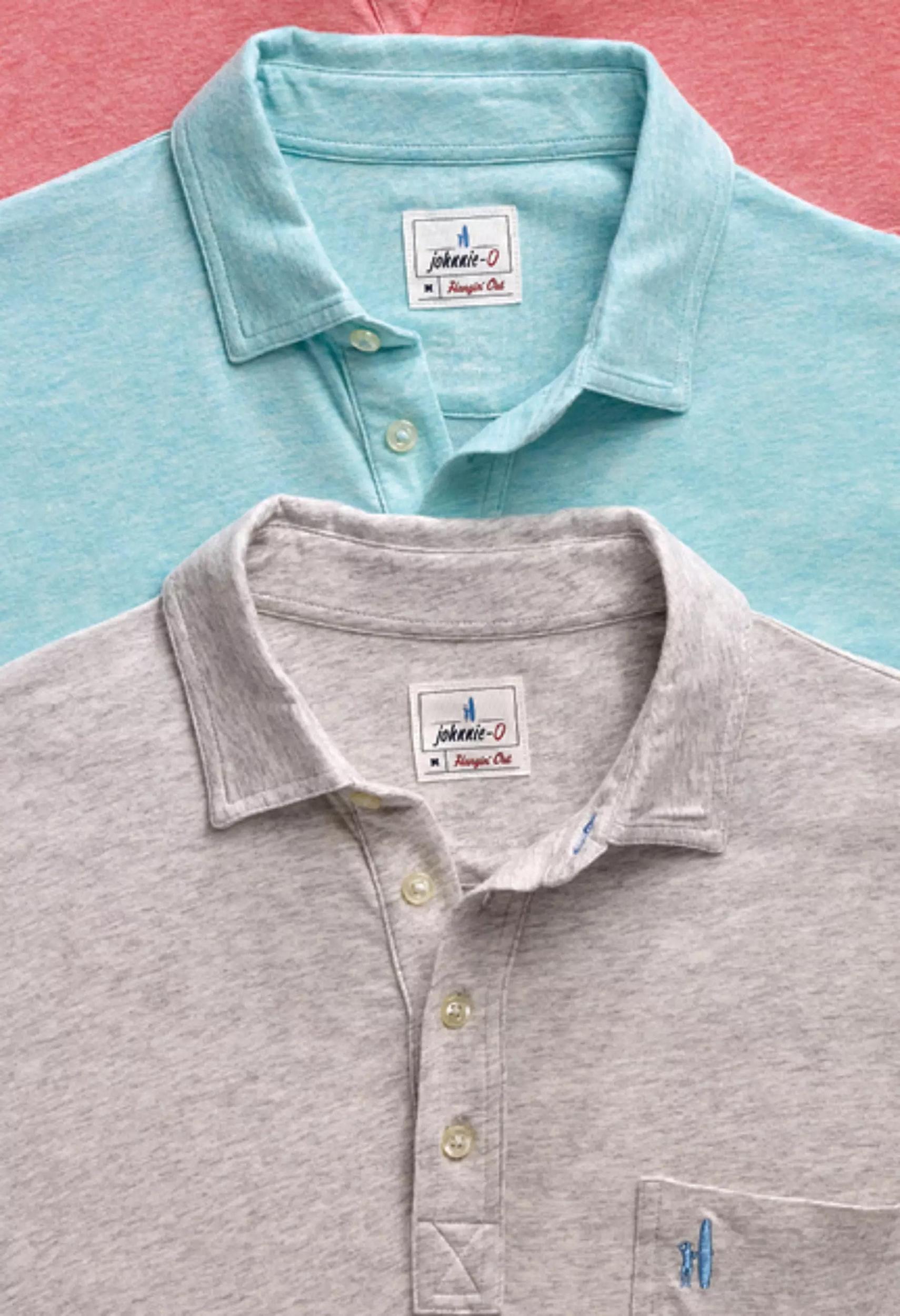 GS- TEST -  Heathered Original Polo Product Image