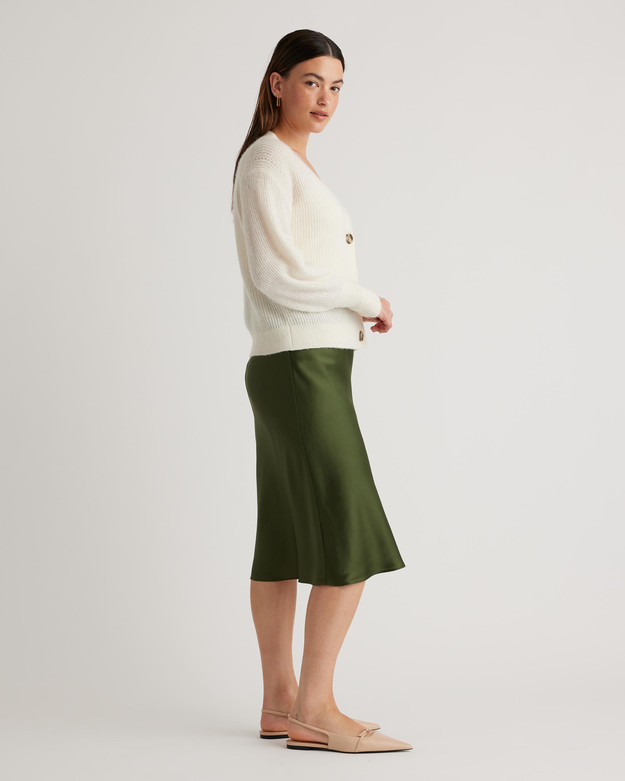 Quince | Women's Alpaca Cropped Cardigan Sweater Size XL Product Image