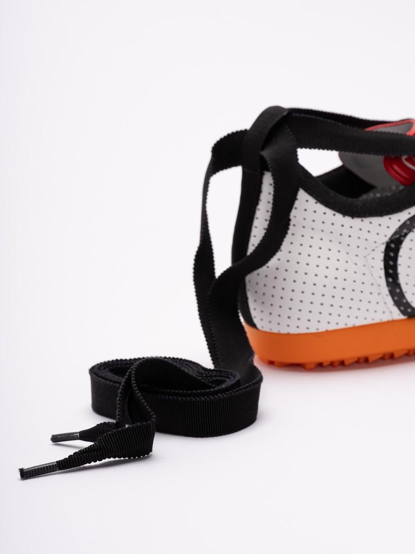 VALENTINO GARAVANI Chromathon Low-top Sneakers In Perforated Leather In Multi Product Image