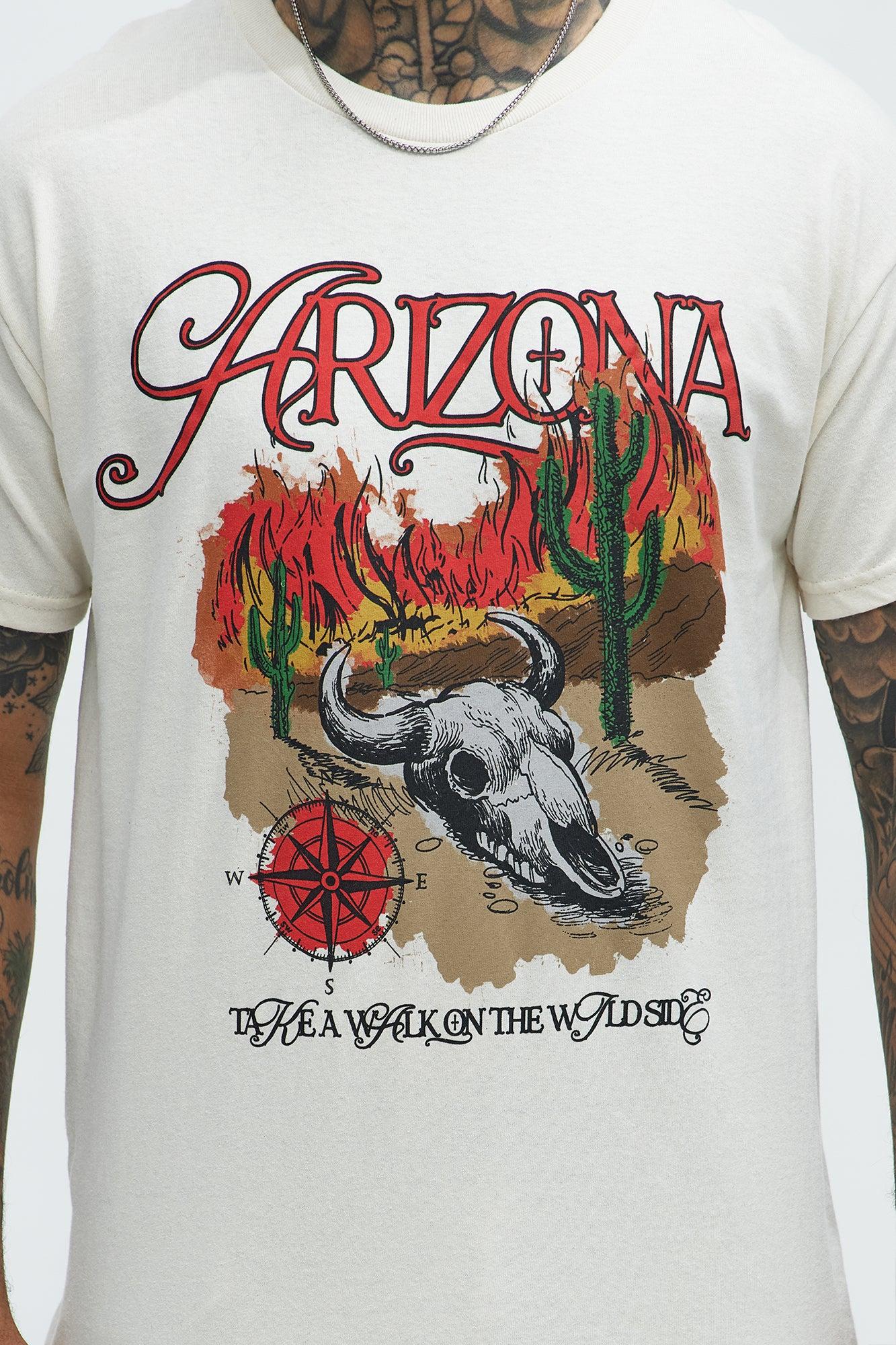 Walk In The Wildside Short Sleeve Tee - Natural Product Image