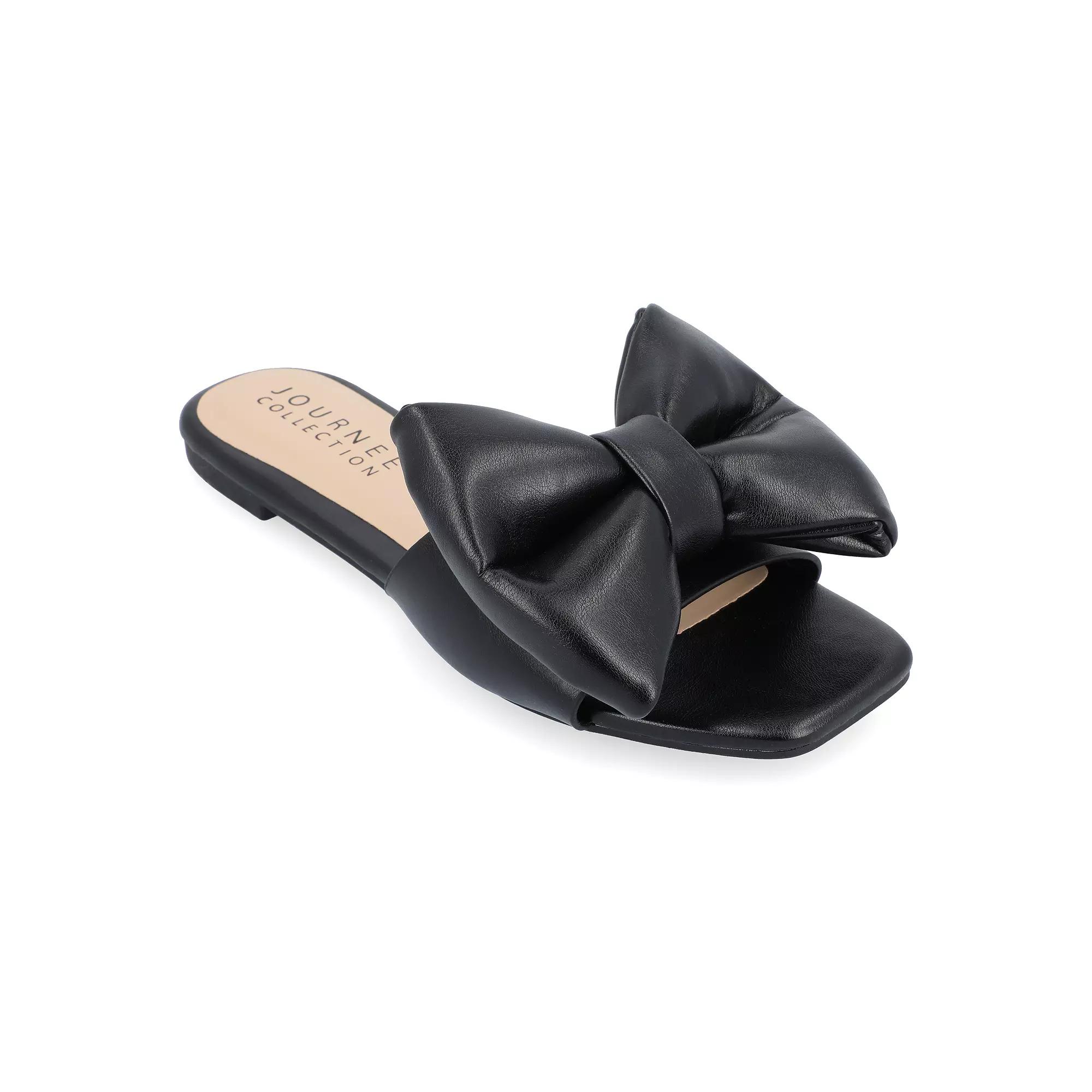 Journee Fayre Women's Slide Sandals,  Product Image
