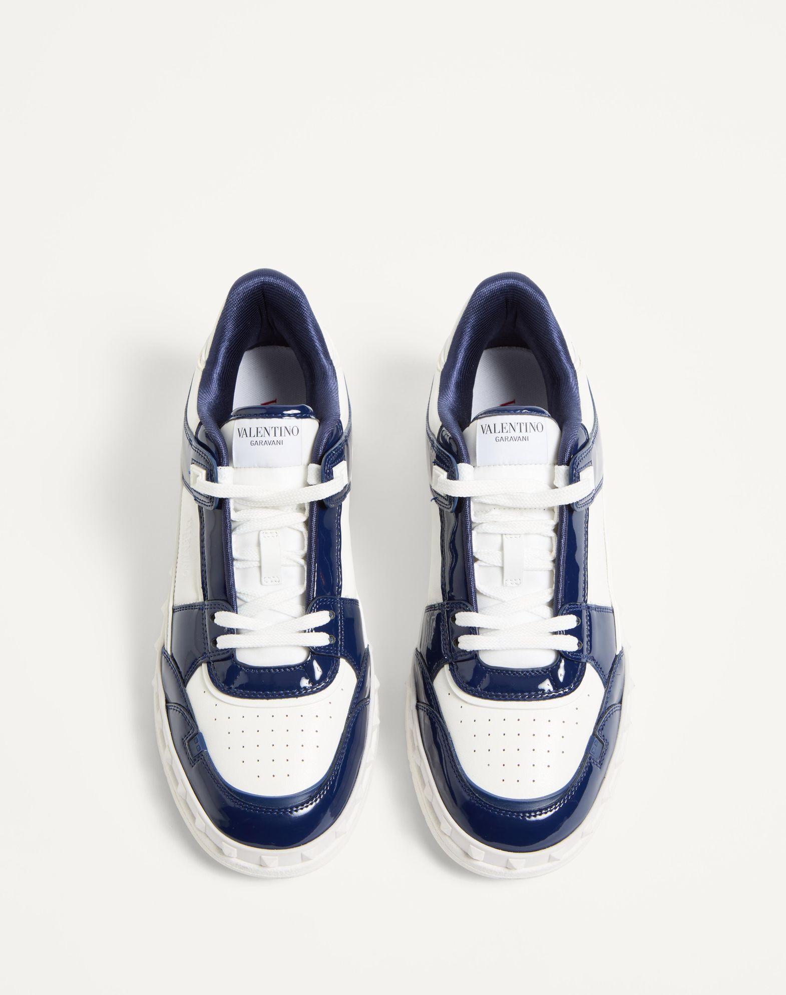 Freedots Low Top Sneaker In Patent Leather Product Image