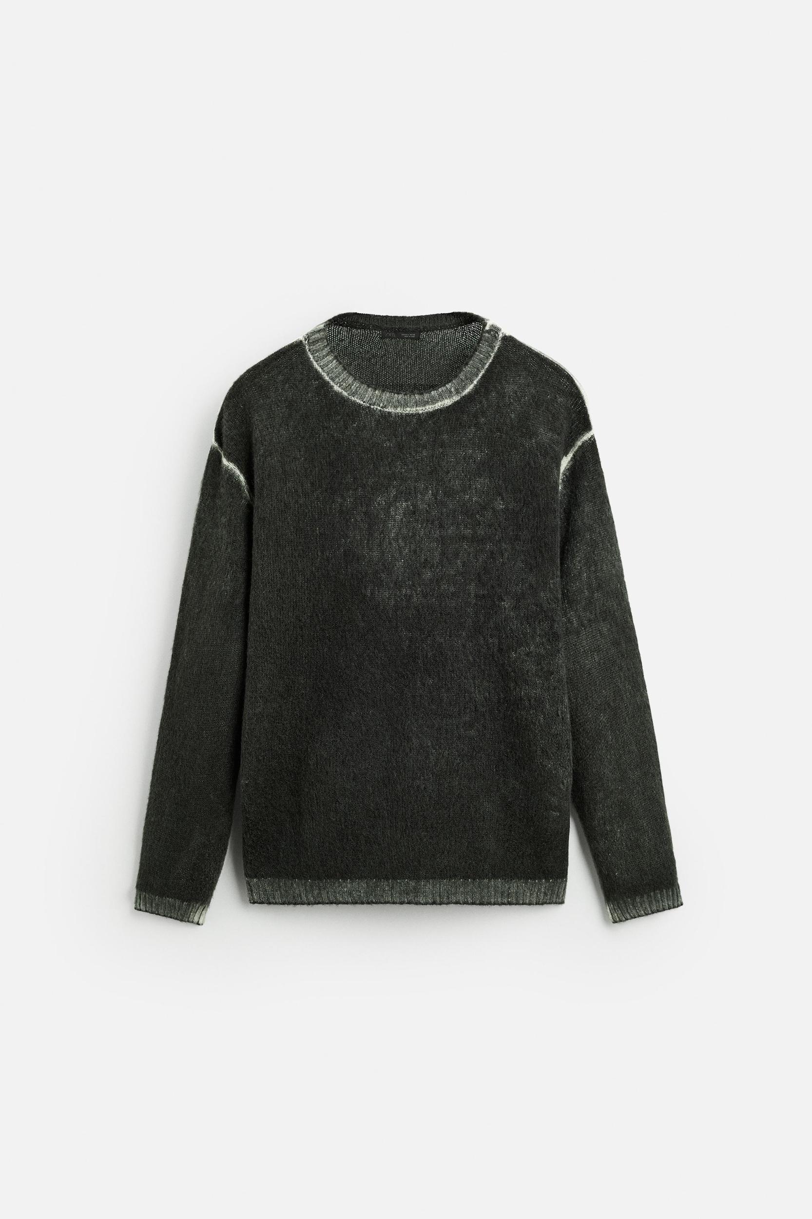 SPRAY PRINT SWEATER Product Image