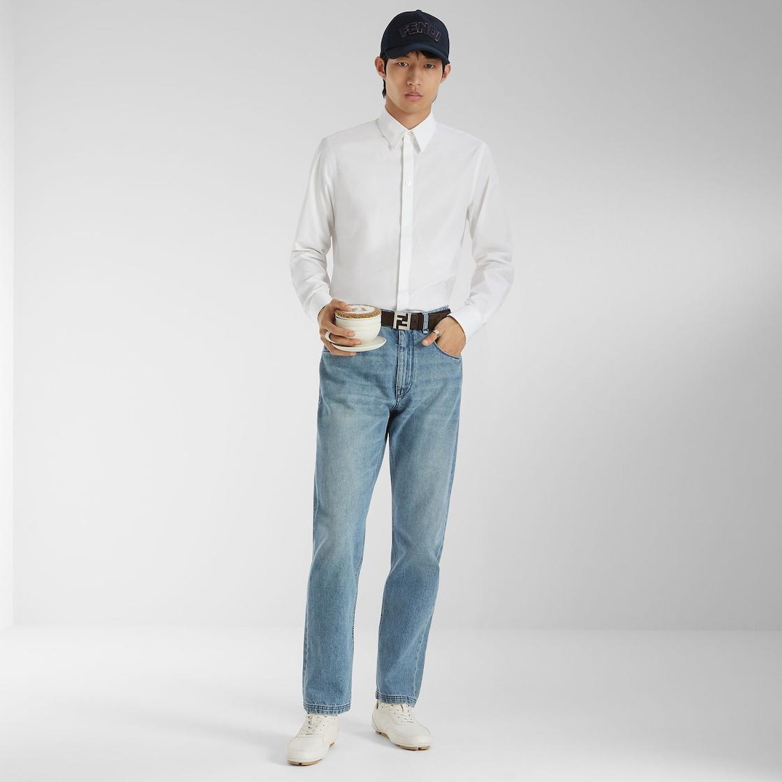 Shirt White cotton shirt Product Image