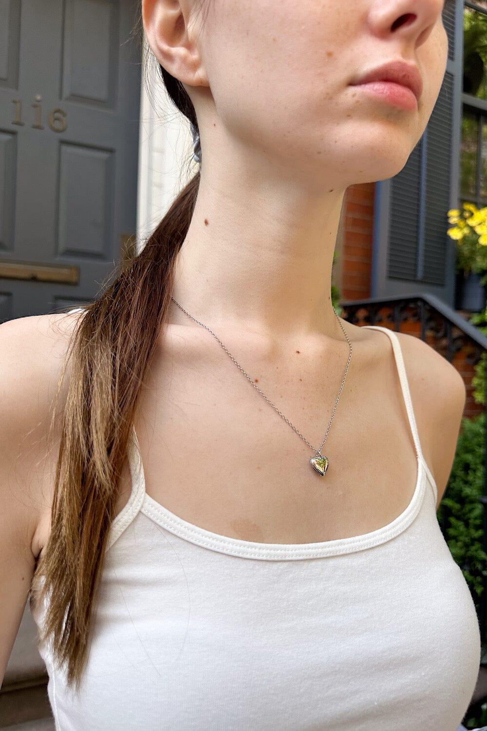 Heart Locket Necklace Product Image