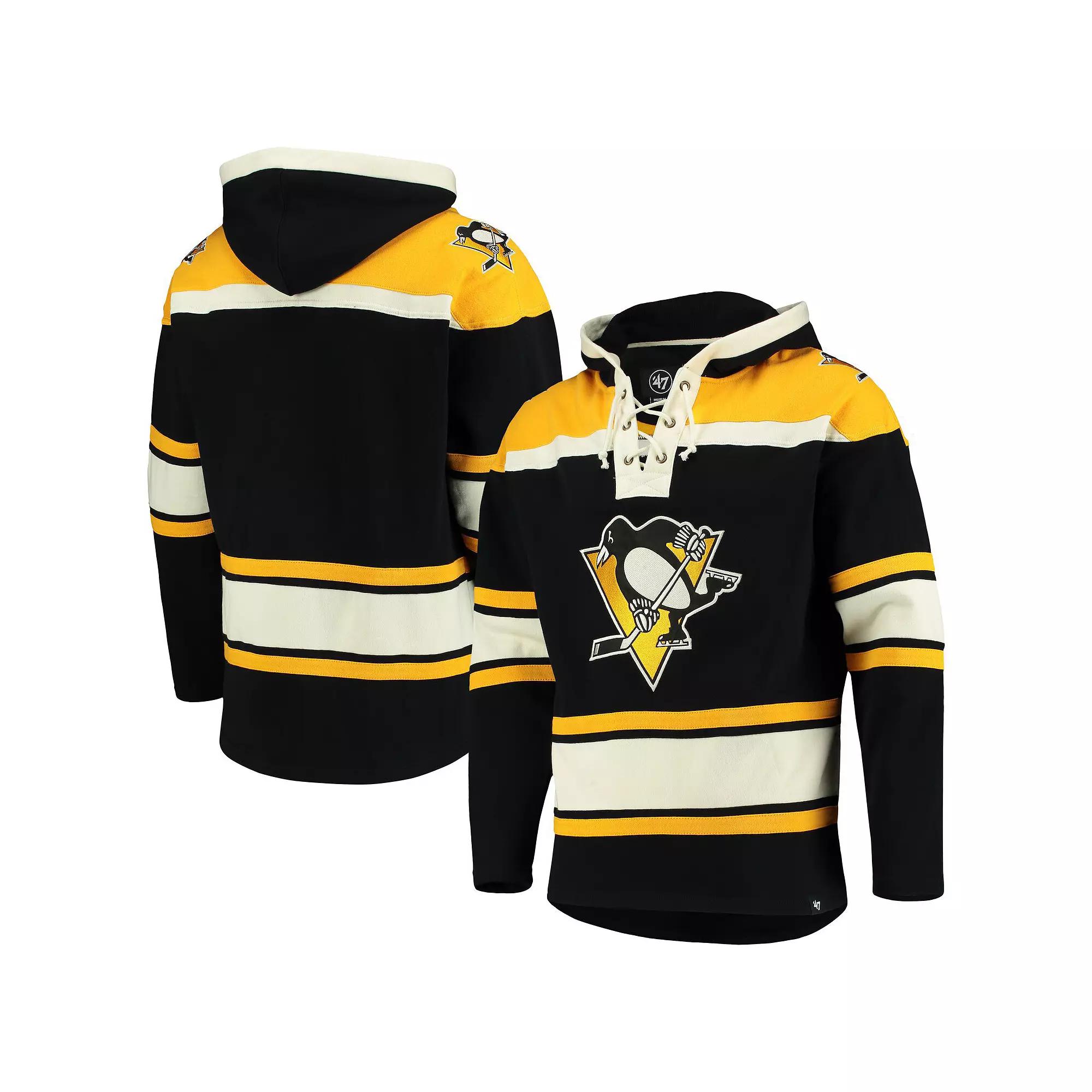 Mens 47 Pittsburgh Penguins Superior Lacer Pullover Hoodie Product Image