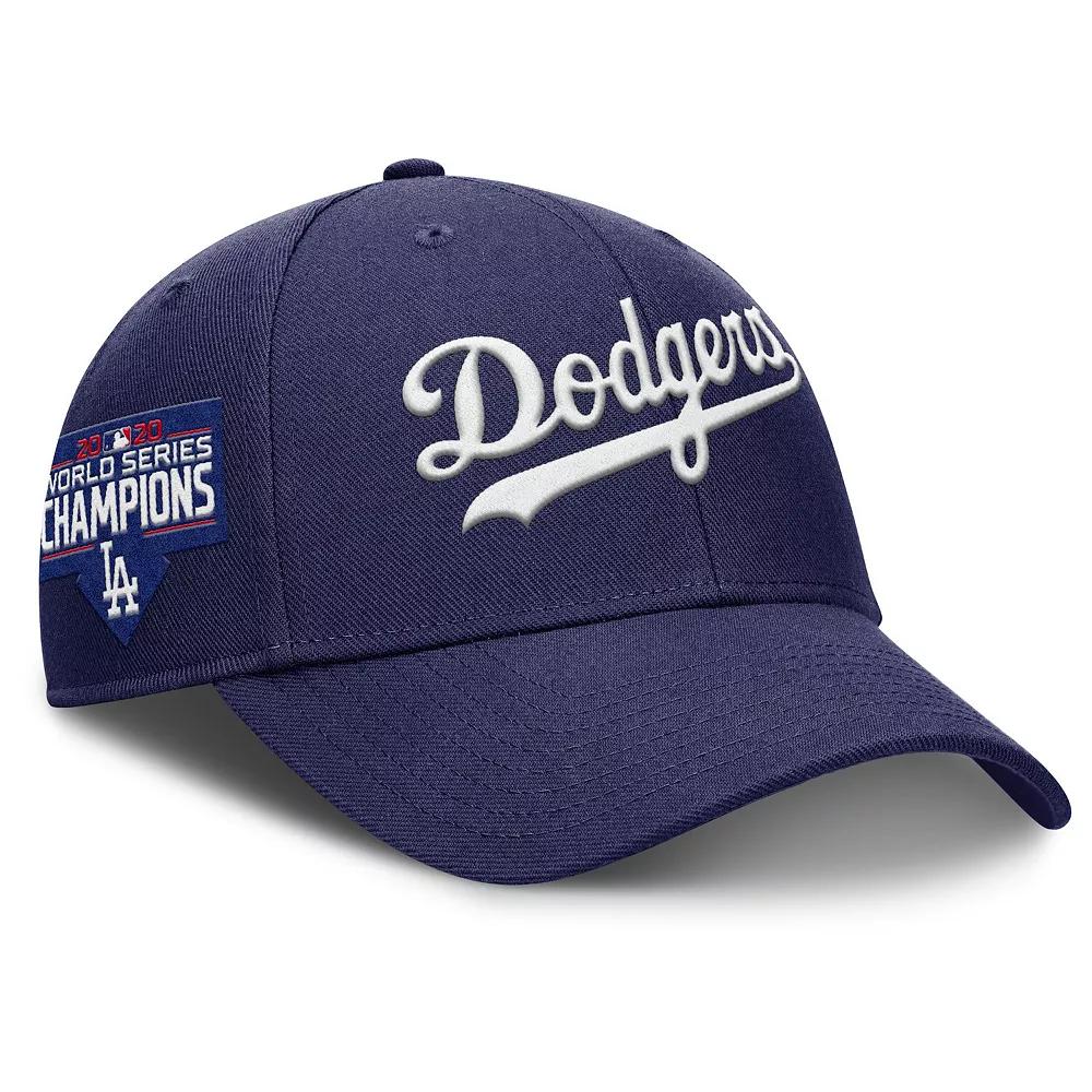 Men's Nike Navy Los Angeles Dodgers Rise Gaberdine Adjustable Hat,  Product Image