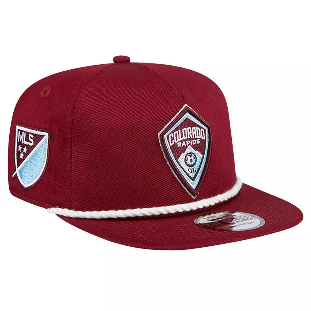 Men's New Era Burgundy Colorado Rapids The Golfer Kickoff Collection Adjustable Hat, Cor Med Re Product Image