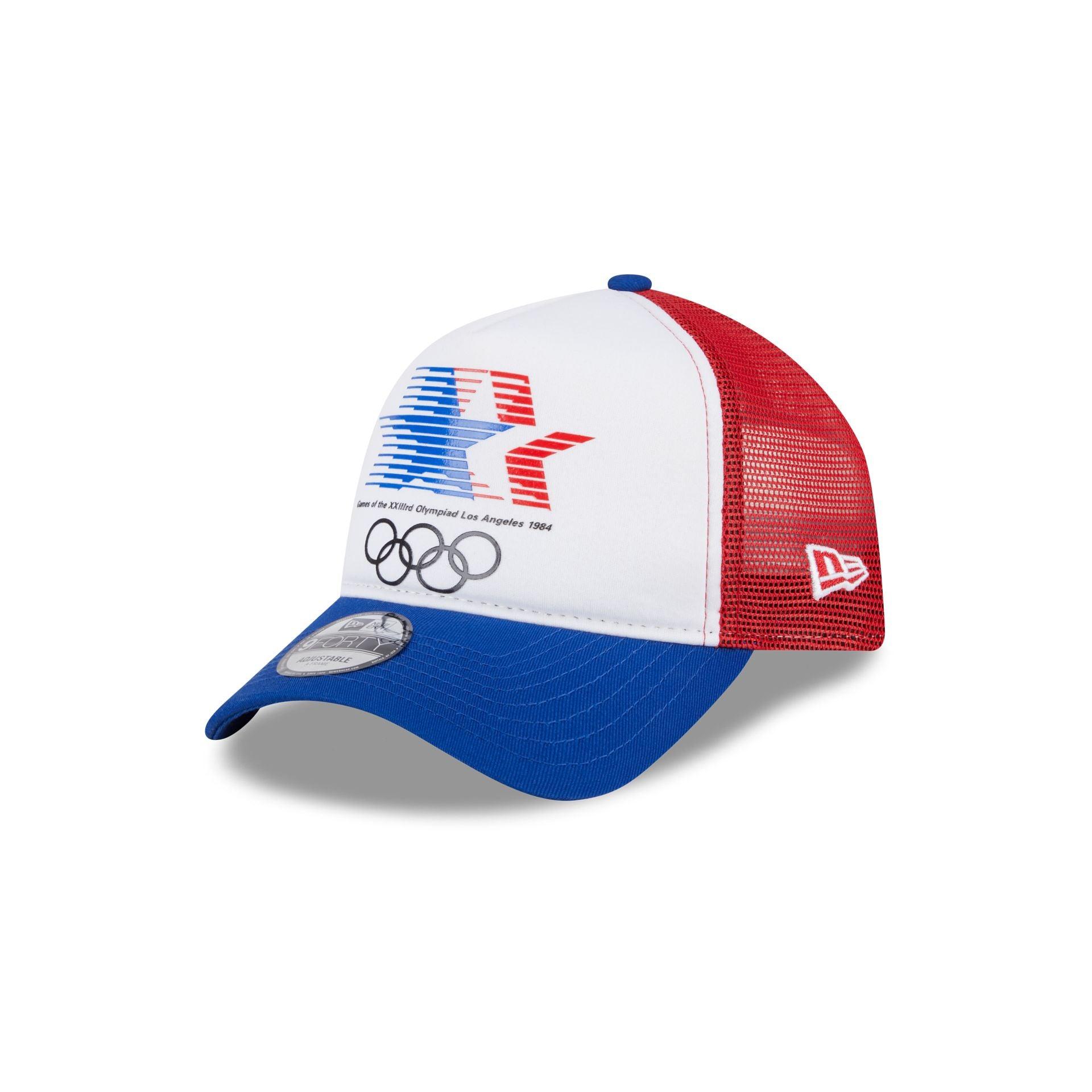 1984 Olympics Team USA 9FORTY A-Frame Trucker Hat Male Product Image
