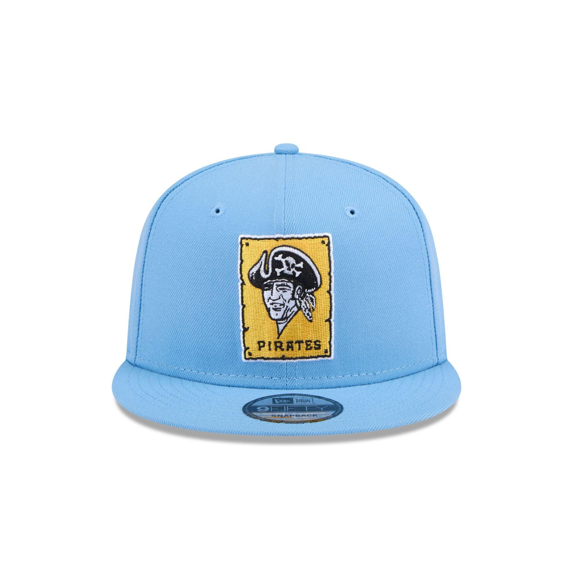 Pittsburgh Pirates Sky Blue 9FIFTY Snapback Hat Male Product Image