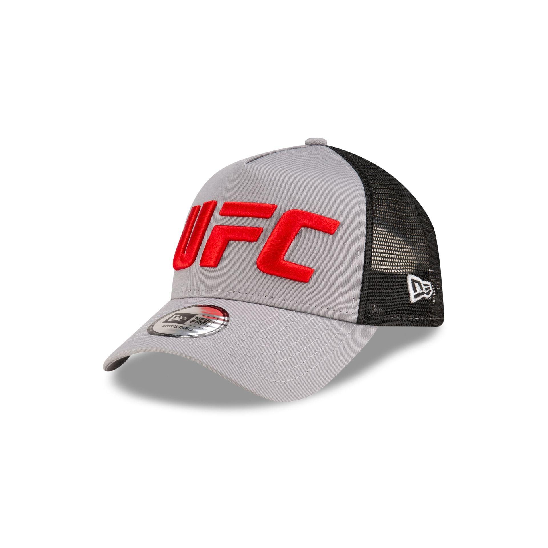 UFC Holiday Gray 9FORTY A-Frame Trucker Hat Male Product Image