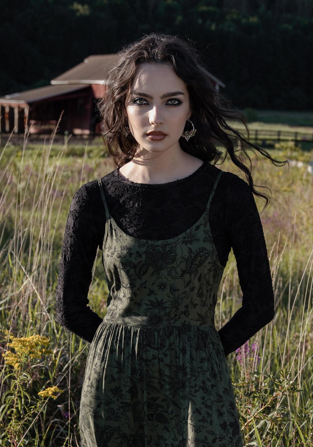 Melica Textured Long Sleeve Top Product Image