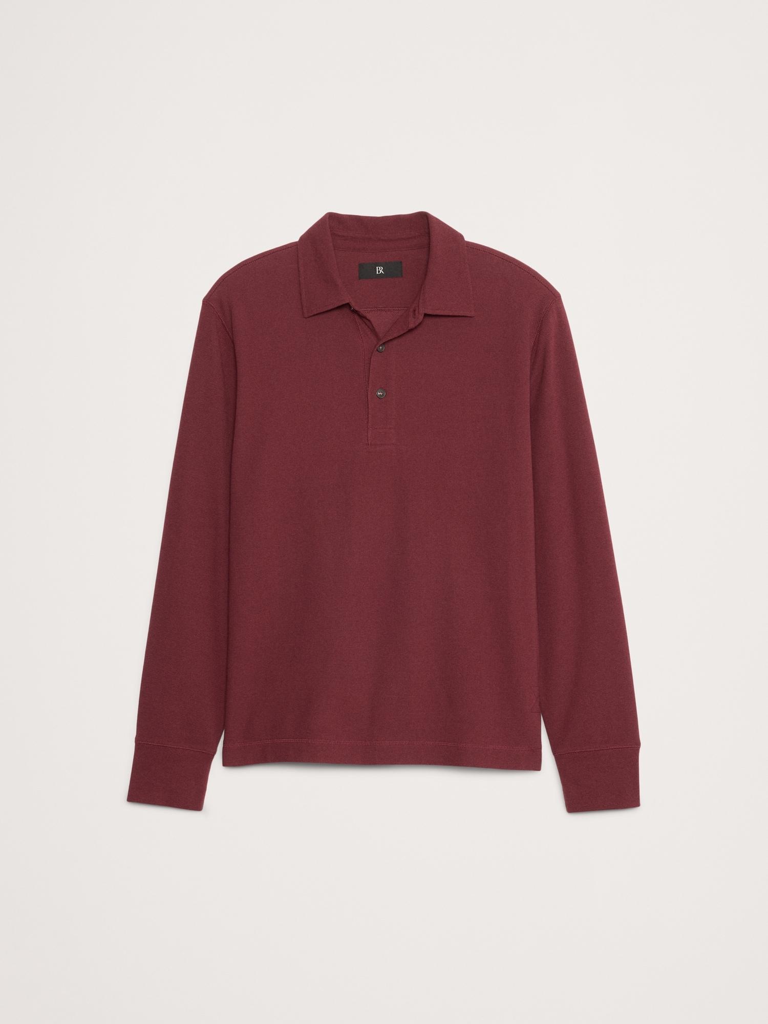 Waffle-Knit Polo Product Image