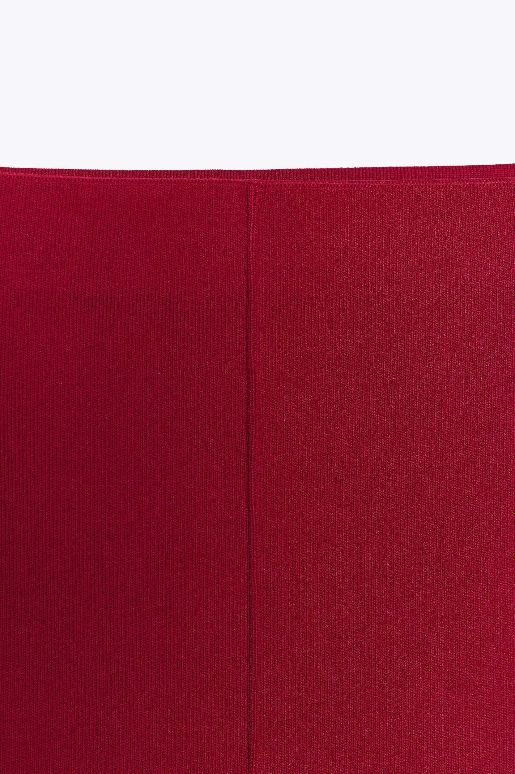 BASIC KNIT MINI SKIRT Product Image