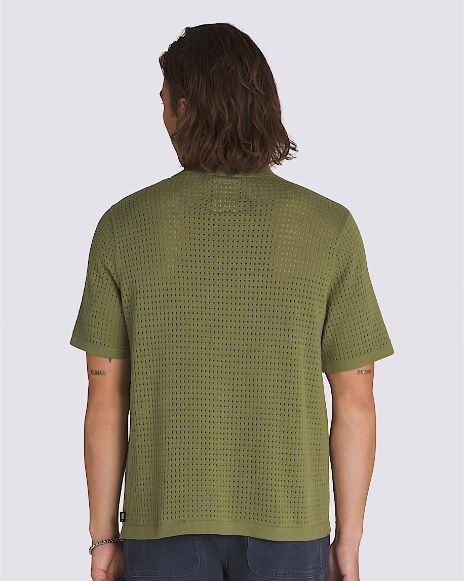 Feldman Sweater Shirt in Loden Green| Vans US Product Image