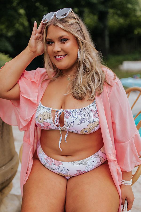 Siren Bikini Bottoms in Vintage Bloom Curves Product Image