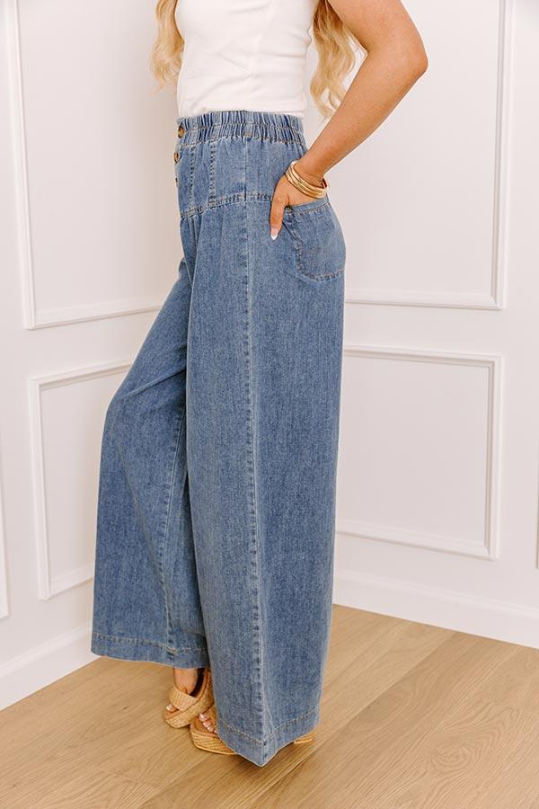 The Carlie High Waist Wide Leg Pants Product Image
