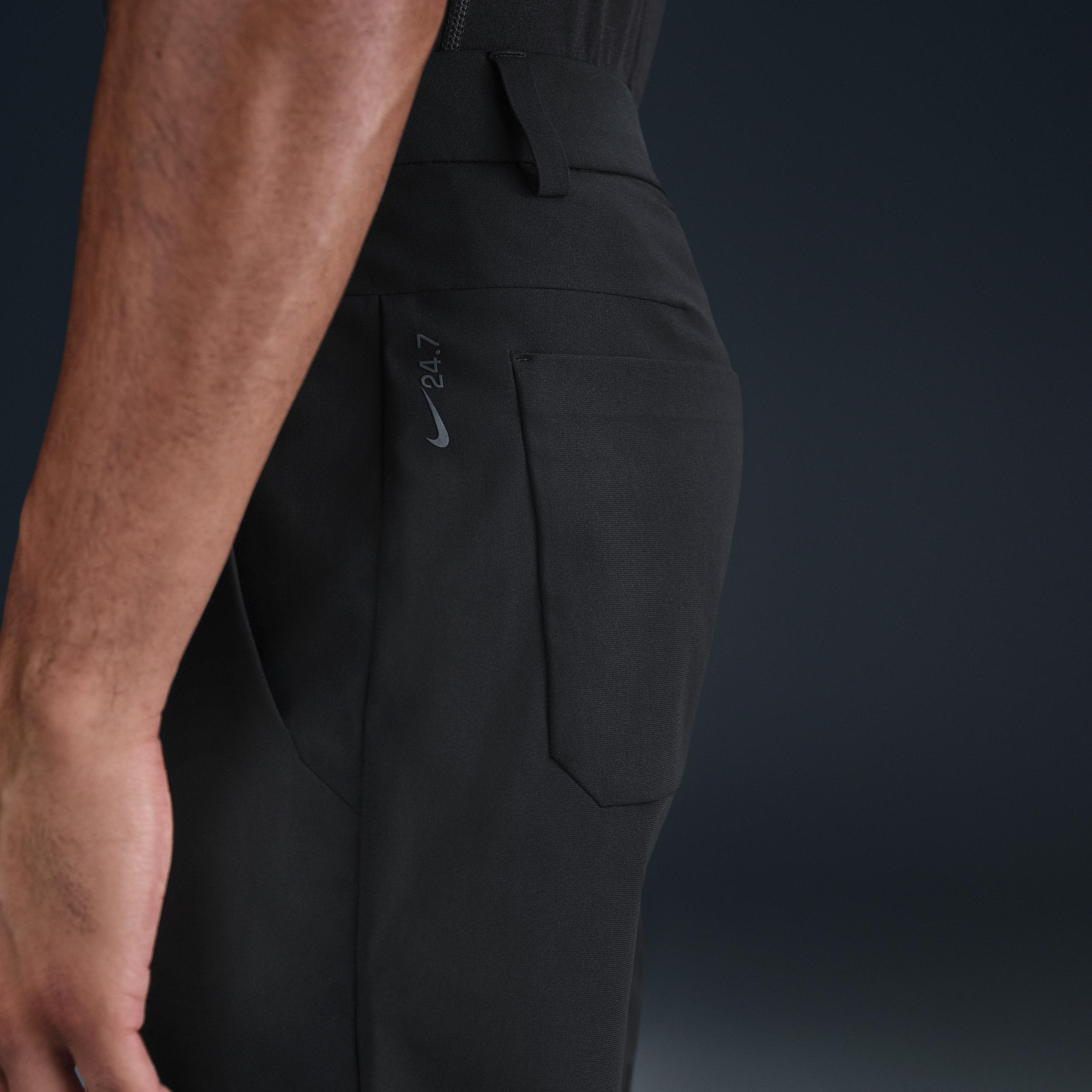 Nike Mens 24.7 PerfectStretch Dri-FIT 5-Pocket Slim-Fit Pants | HQ6928-084 Product Image