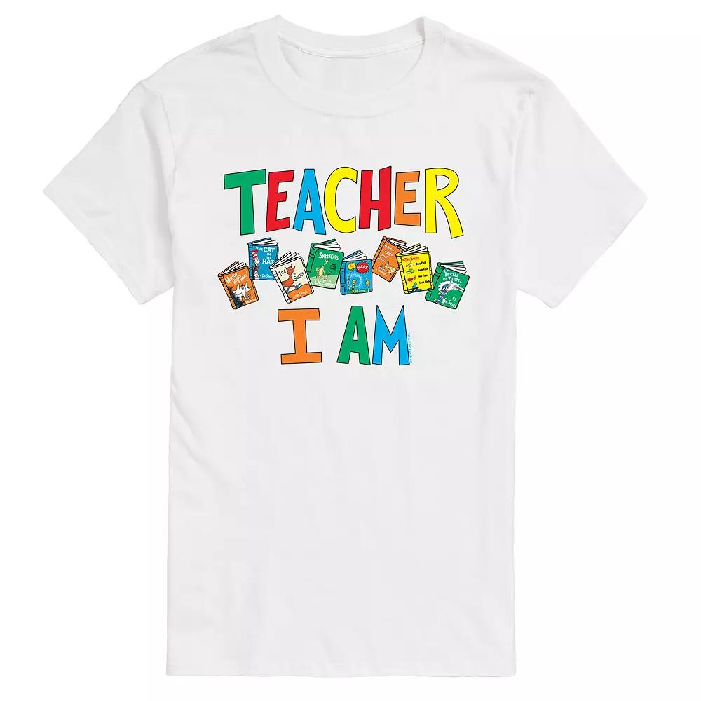 Men's Dr. Seuss Teacher I Am Tee,  Product Image