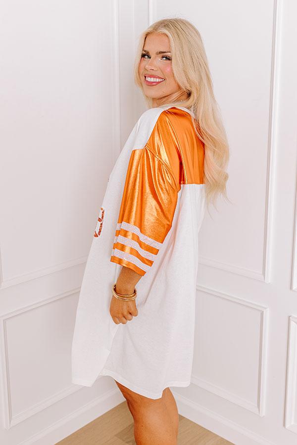 State Pride Sequin Mini Dress in Texas Curves Product Image