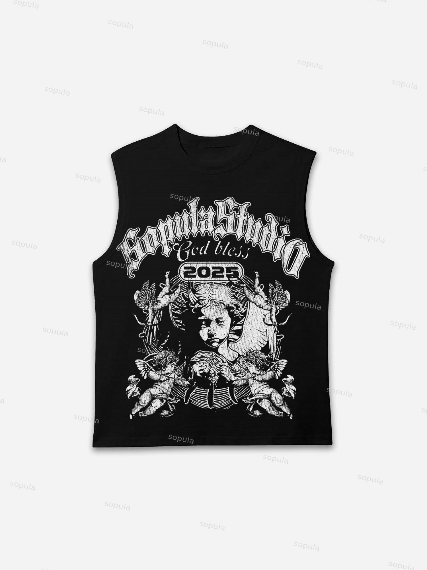 Sopula Angel Graphic Print Tank Top Product Image
