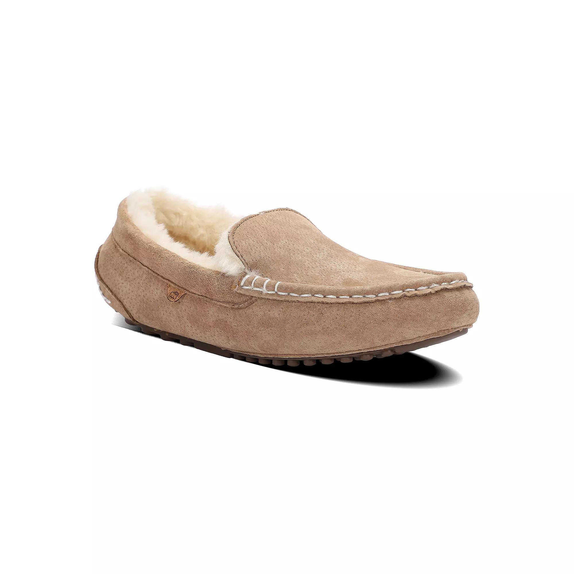 Mykos Callie Women's Moccasin Slippers, Size: 5, Brown Product Image