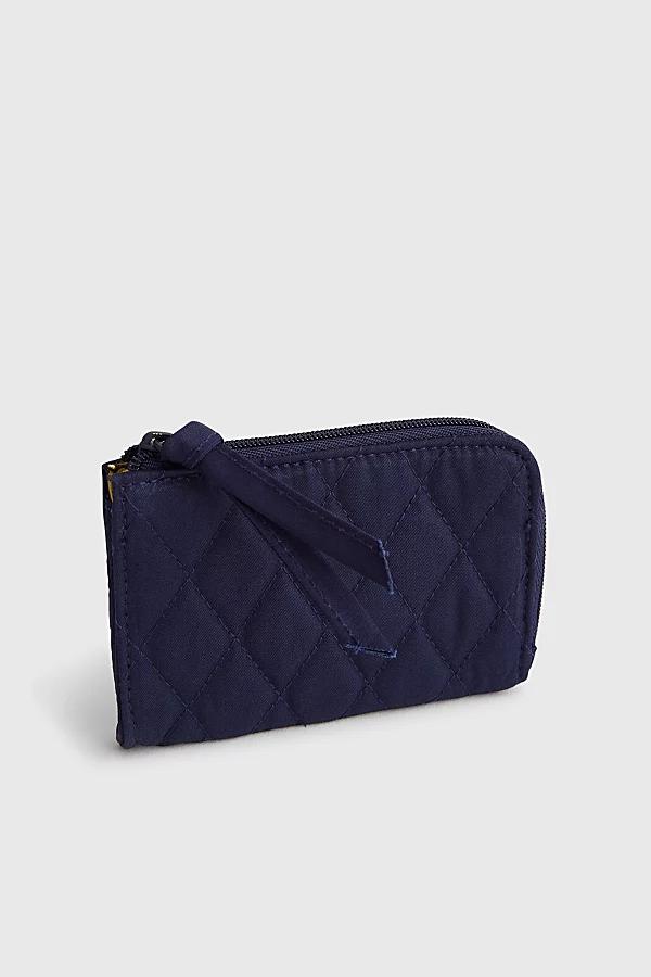 Vera Bradley Quilted Cotton Zip Card Pouch Womens at Urban Outfitters Product Image