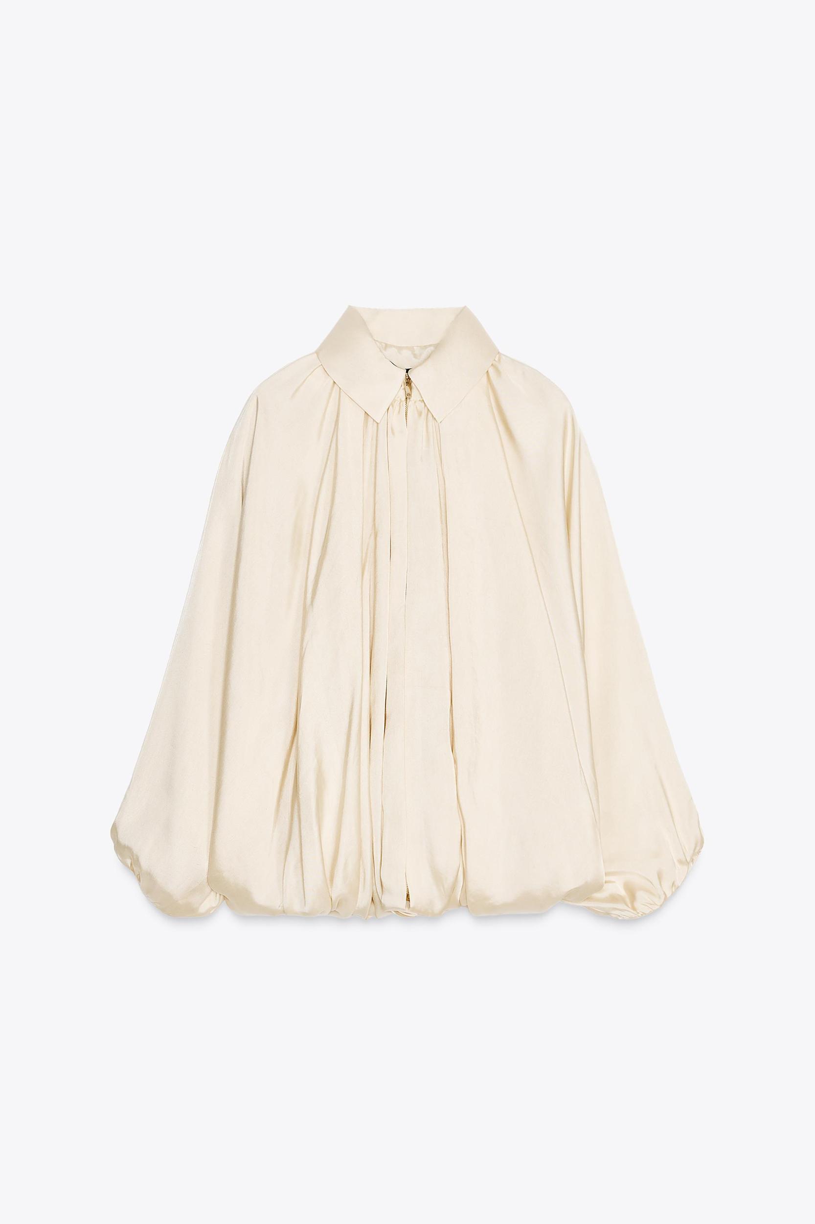 PUFFED BOMBER JACKET ZW COLLECTION Product Image