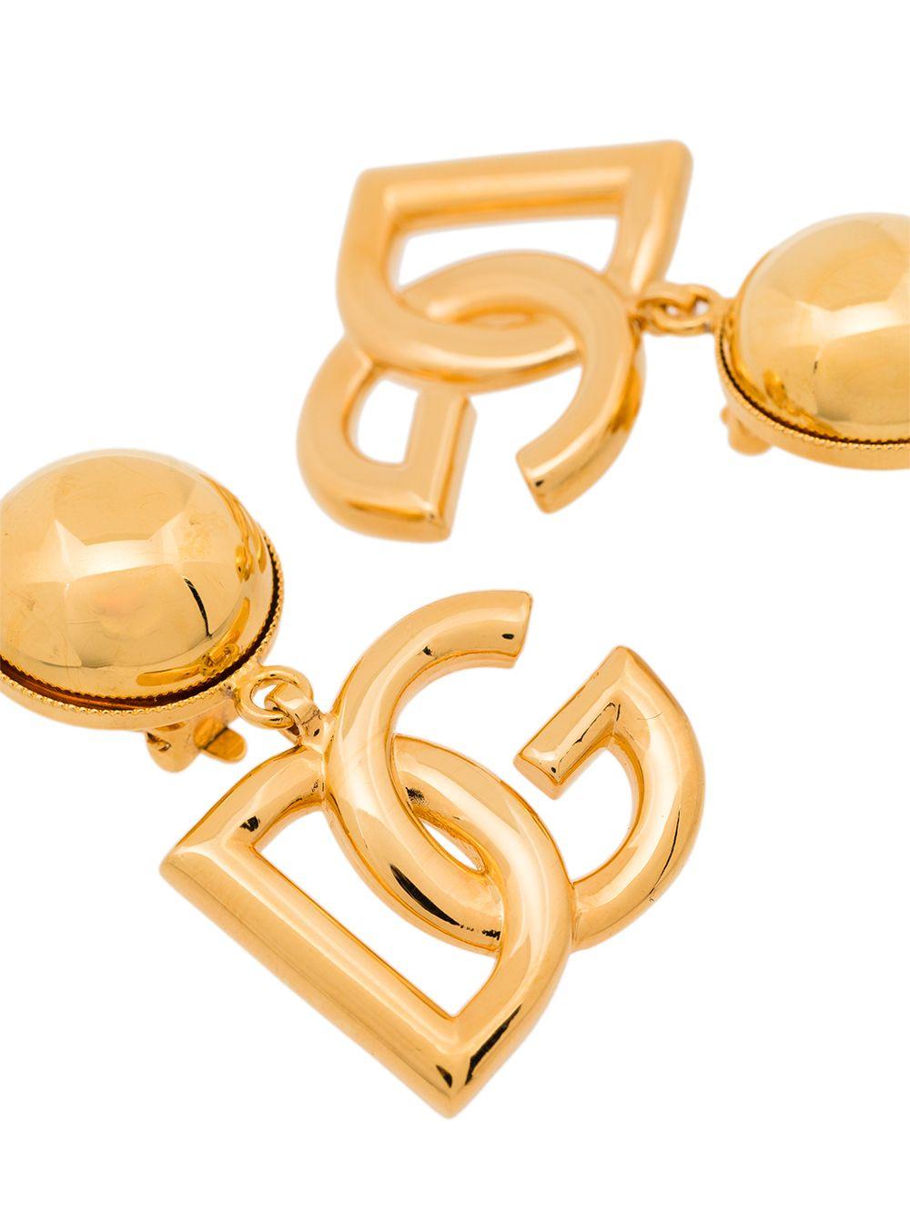 DG Logo clip-on earrings Product Image