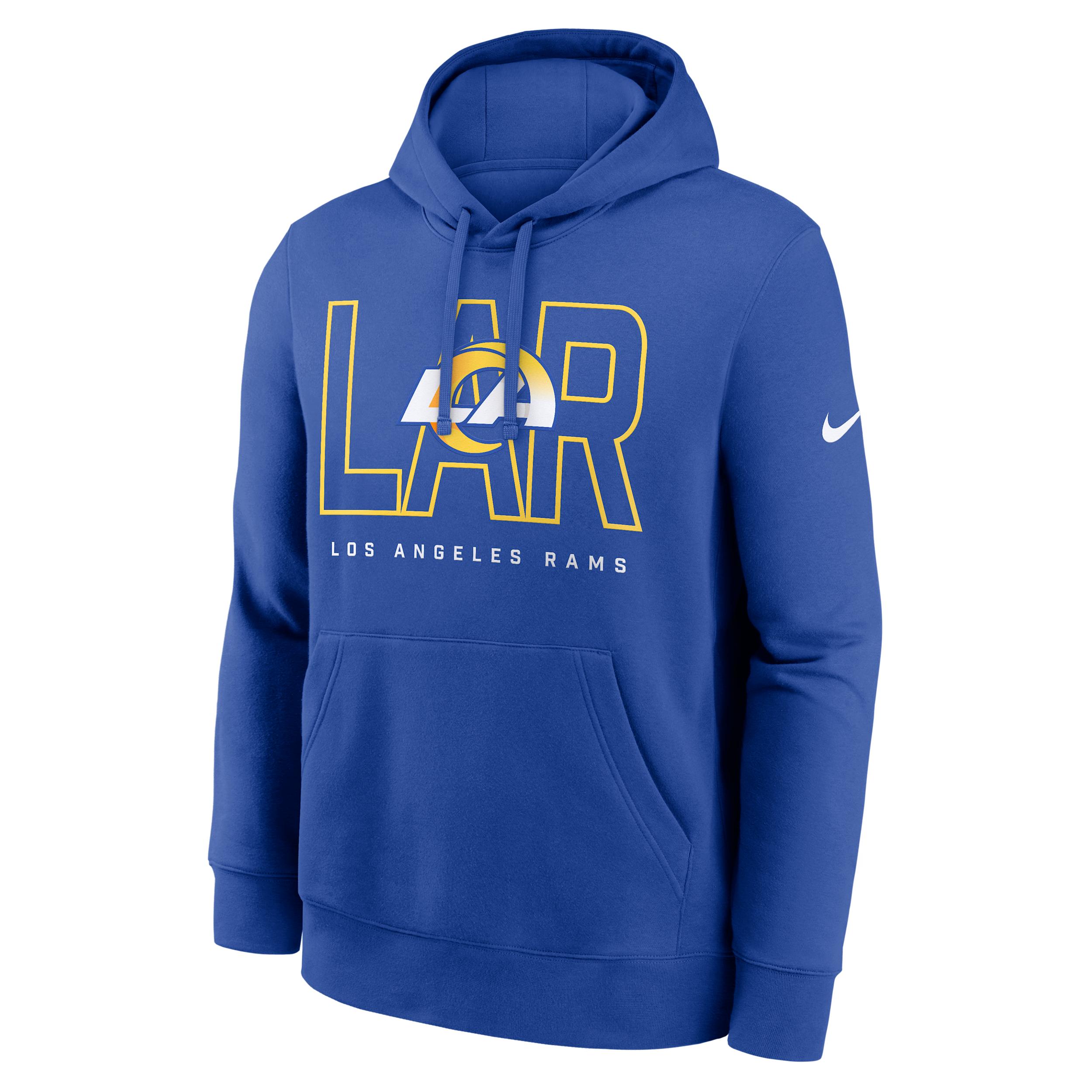Los Angeles Rams Busted Play Club Nike Mens NFL Pullover Hoodie | NKDK4EV95-E7N Product Image
