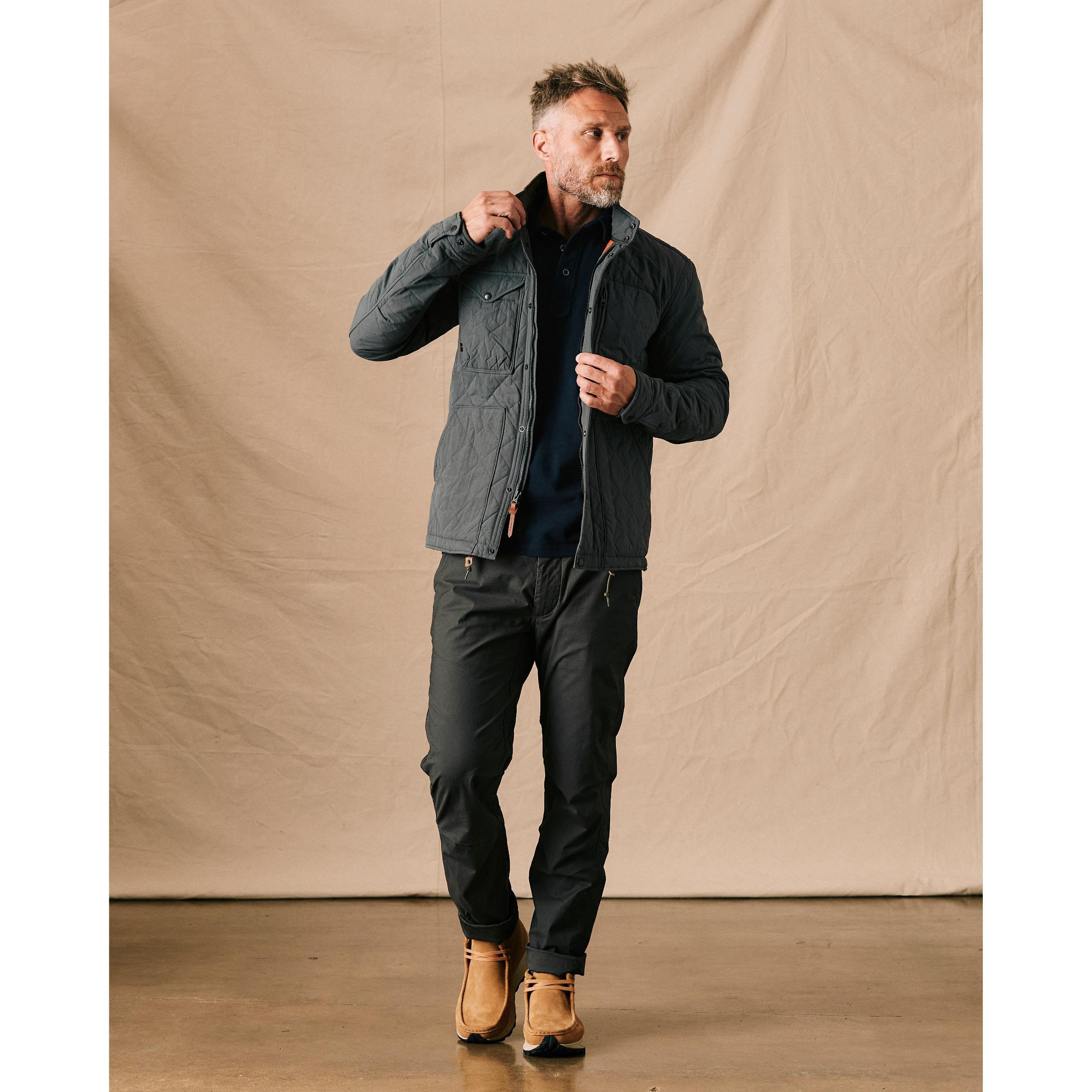 Quilted Insulated Tanker Jacket Product Image