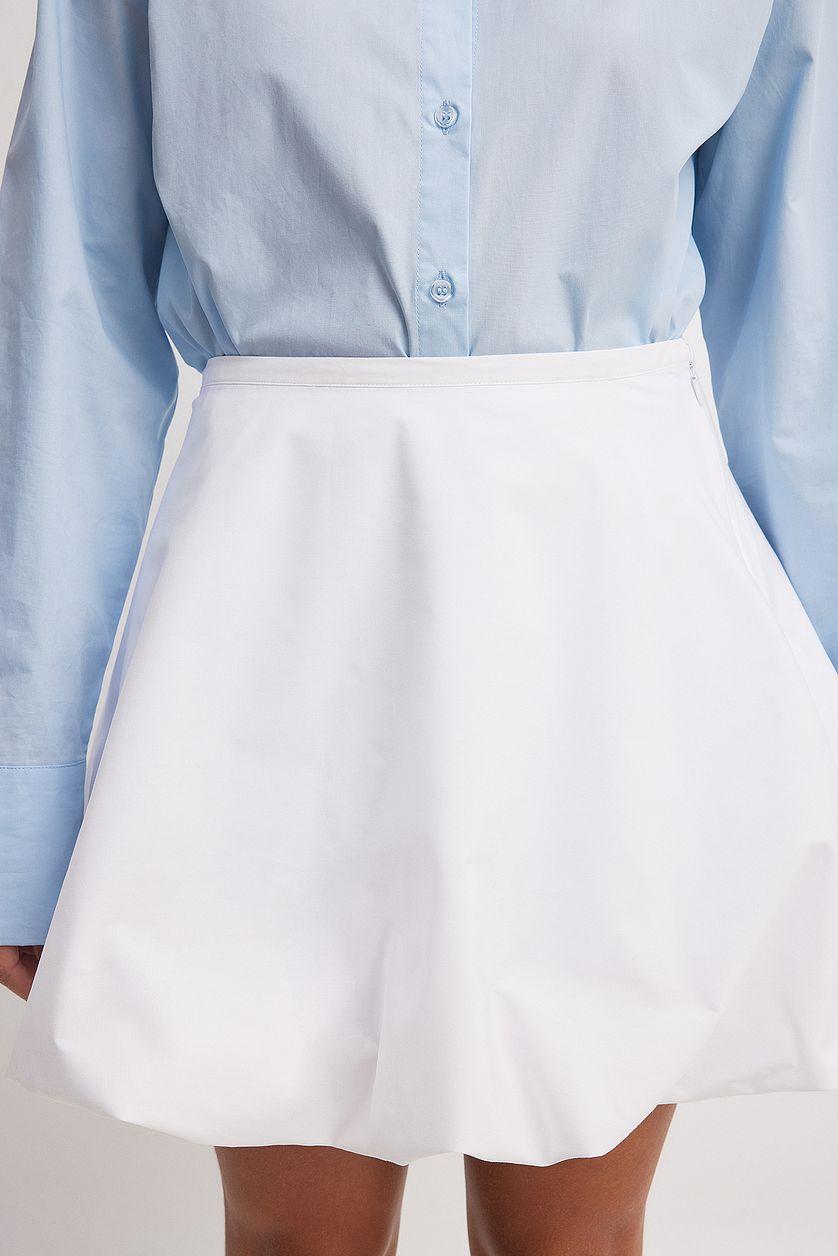 Ballon Hem Mini Skirt Product Image
