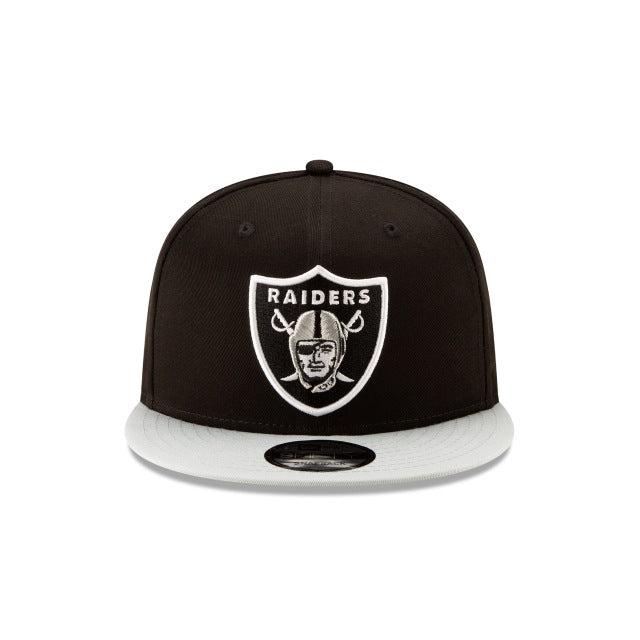 Las Vegas Raiders Two Tone Black 9FIFTY Snapback Hat Male Product Image