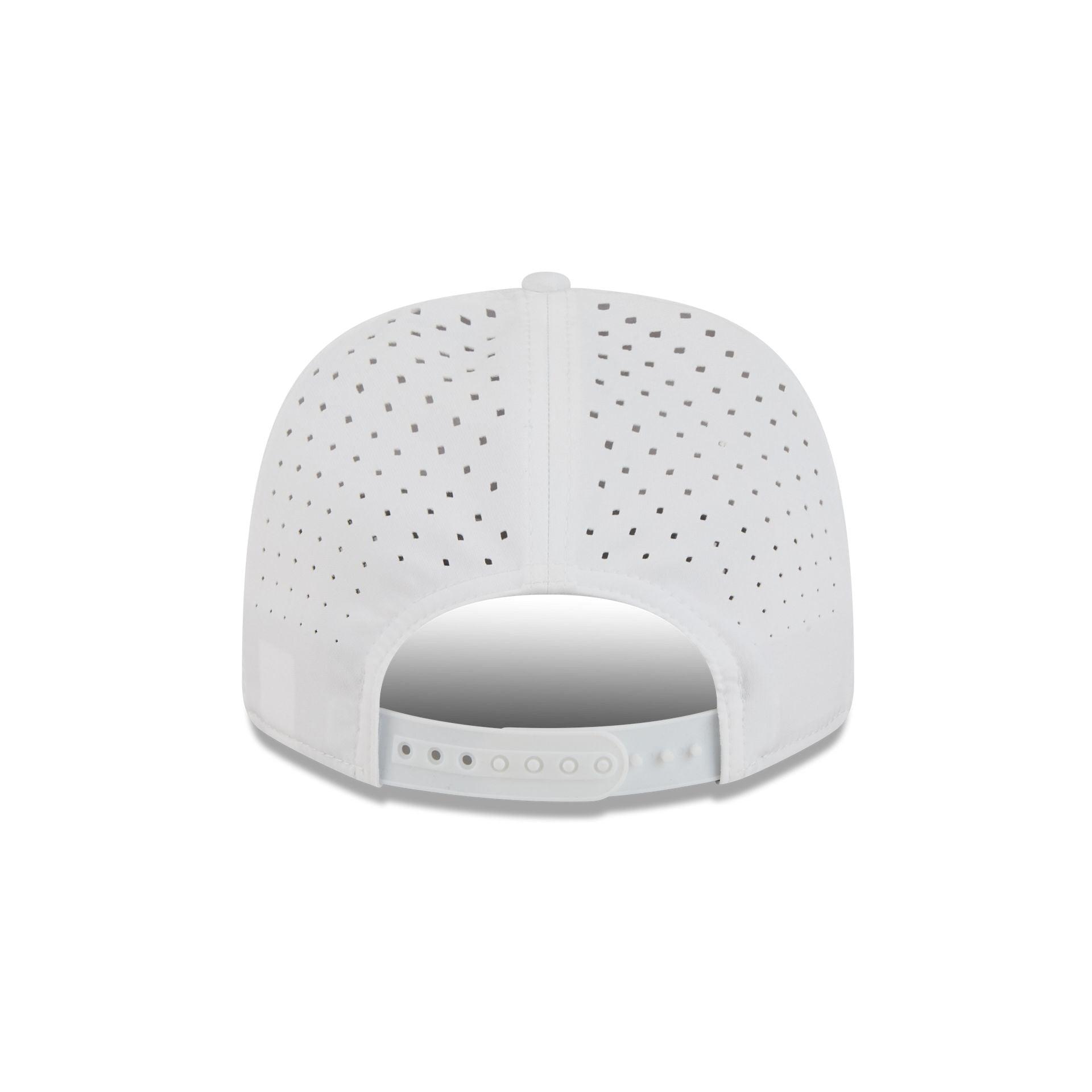 Michigan Wolverines Optic White Performance Rope 9SEVENTY Stretch-Snap Hat Male Product Image