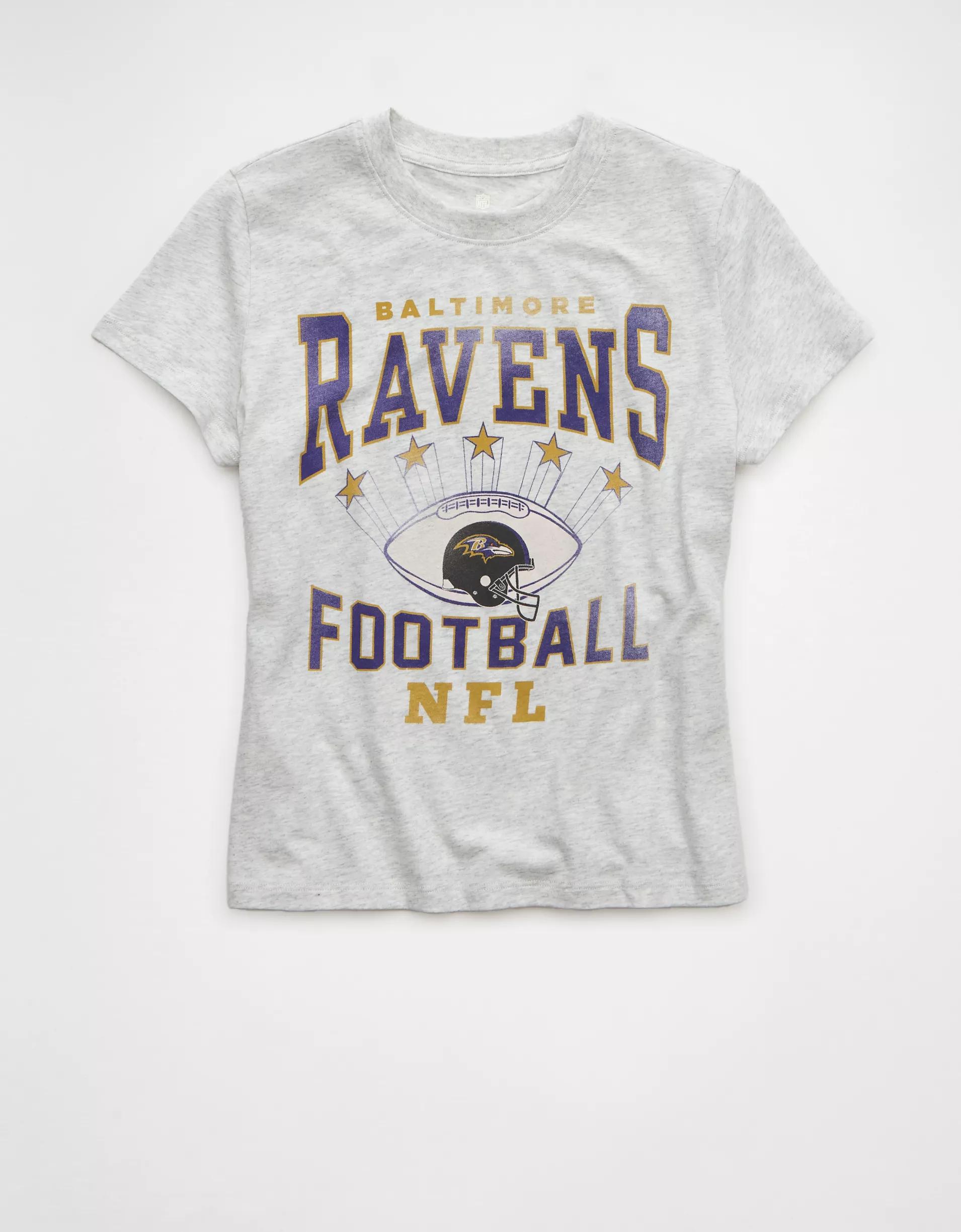 AE NFL Baltimore Ravens Graphic T-Shirt Product Image