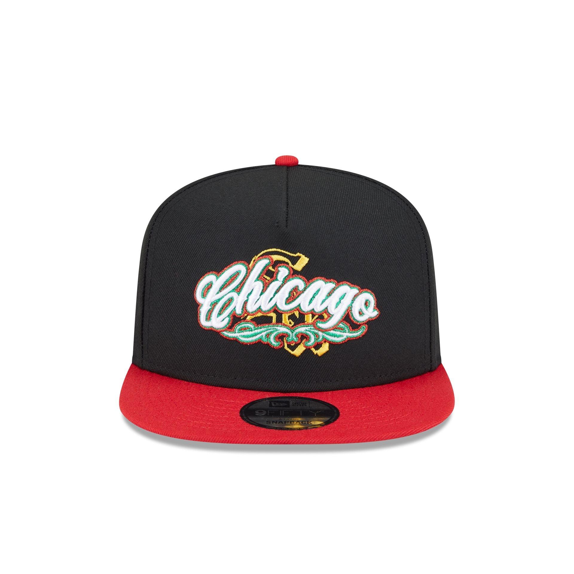 Chicago White Sox City Script 9FIFTY A-Frame Snapback Hat Male Product Image