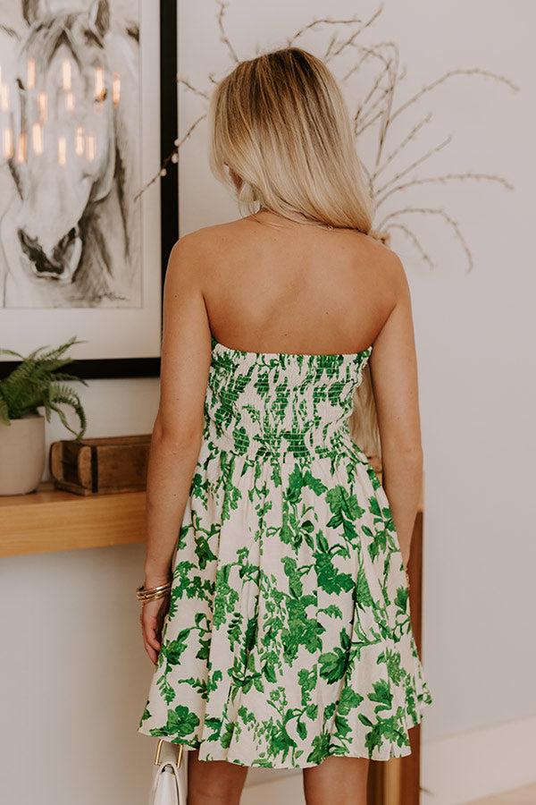 Floral Oasis Mini Dress Product Image