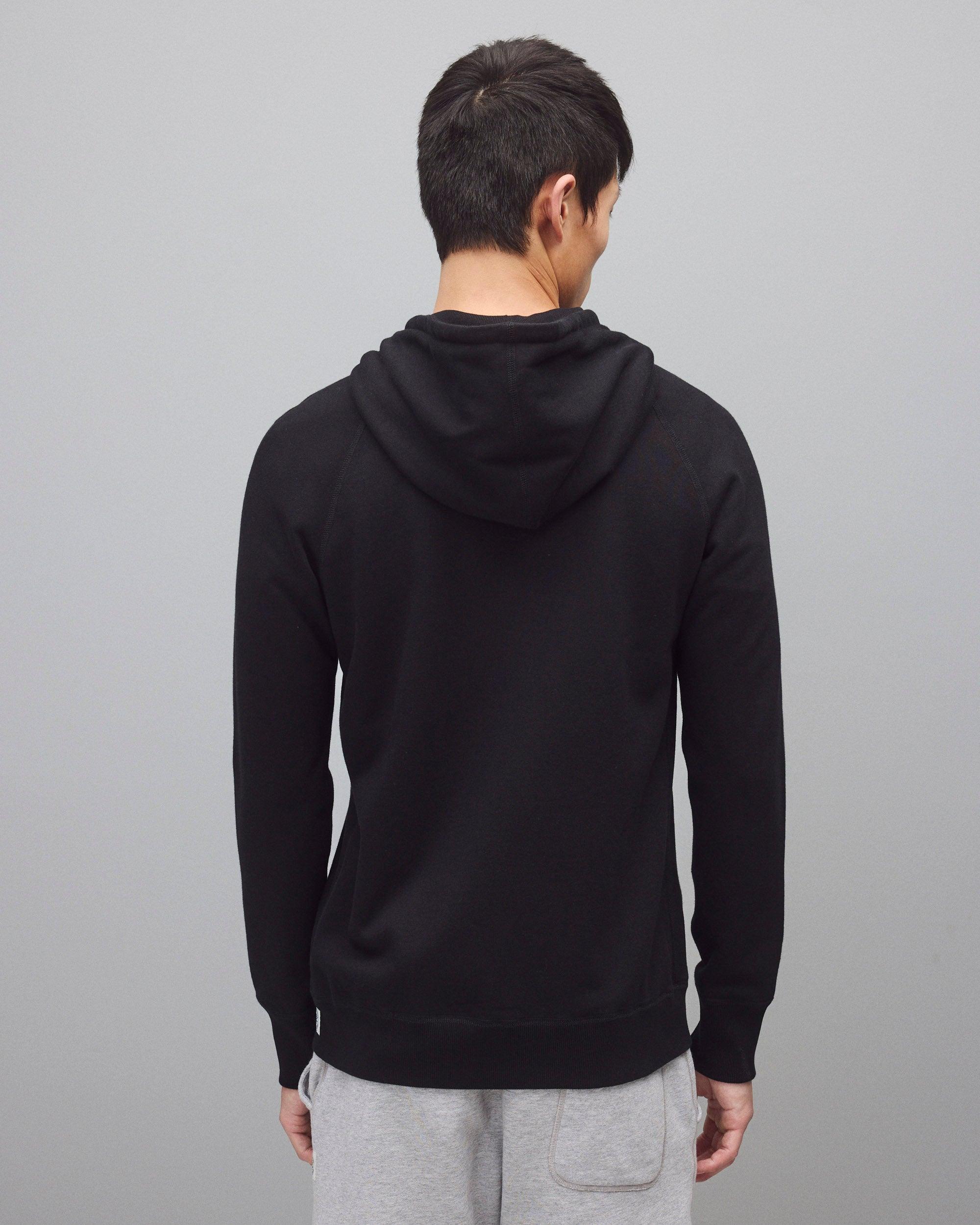 Midweight Terry Slim Zip Hoodie Male Product Image