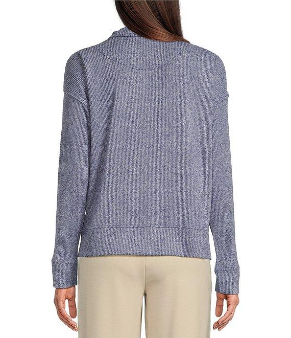 Kinesis Rib Half Zip Long Sleeve Pullover Product Image