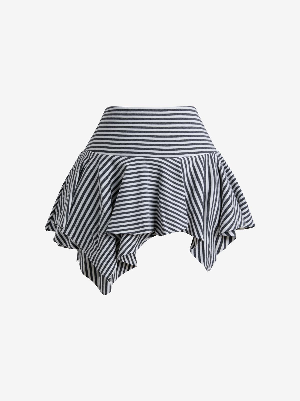 Stripe Clash Mini Skirt Product Image