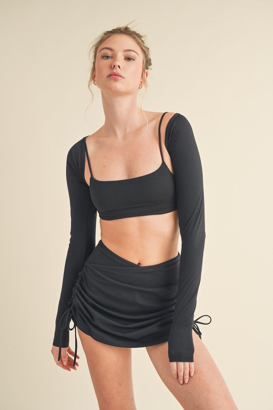 Cropped Lightweight Shrug Product Image
