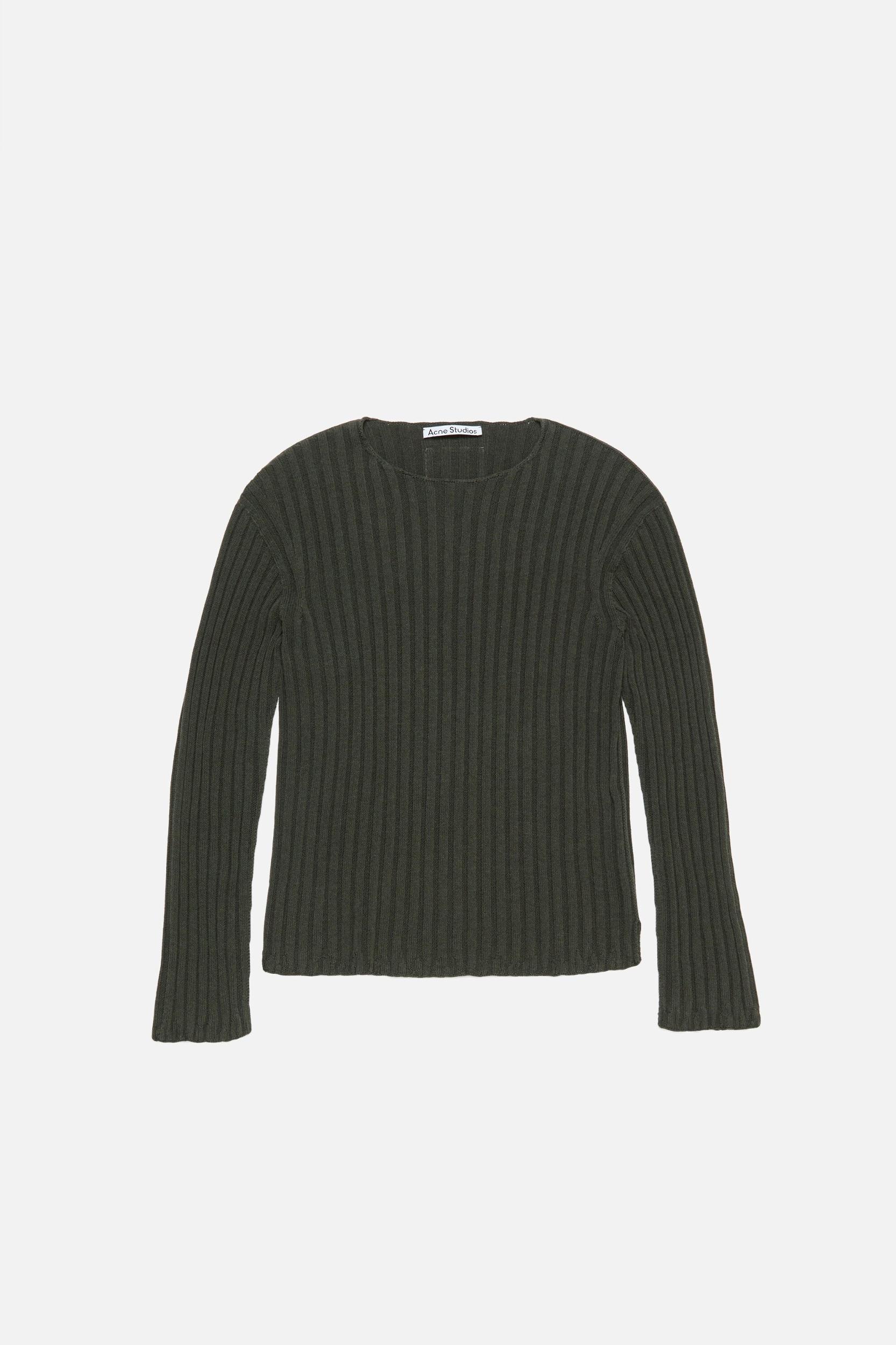 Ribbed crewneck knit Product Image