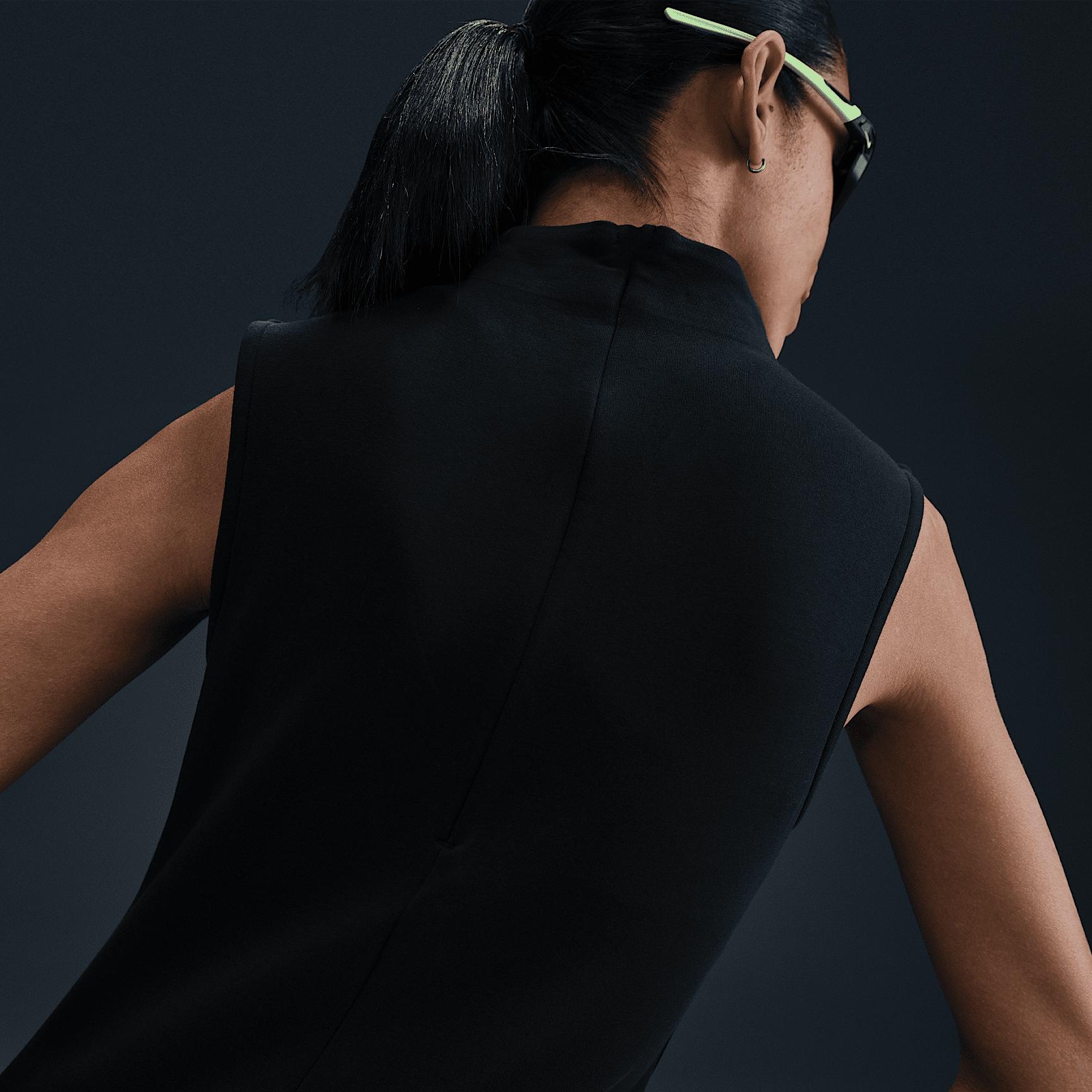 Womens Nike Sportswear Tech Fleece Slim Maxi Tank Top Dress | HJ1385-010 Product Image